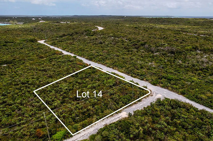 Vacant  lot 2 lots from stunning beach in Sandy Point, San Salvador, The Bahamas